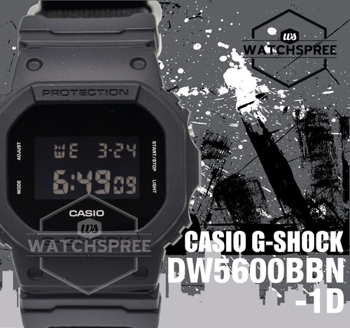 Casio G-SHOCK COLORE SPECIALE dei modelli uomo watch DW5600BBN-1D | eBay