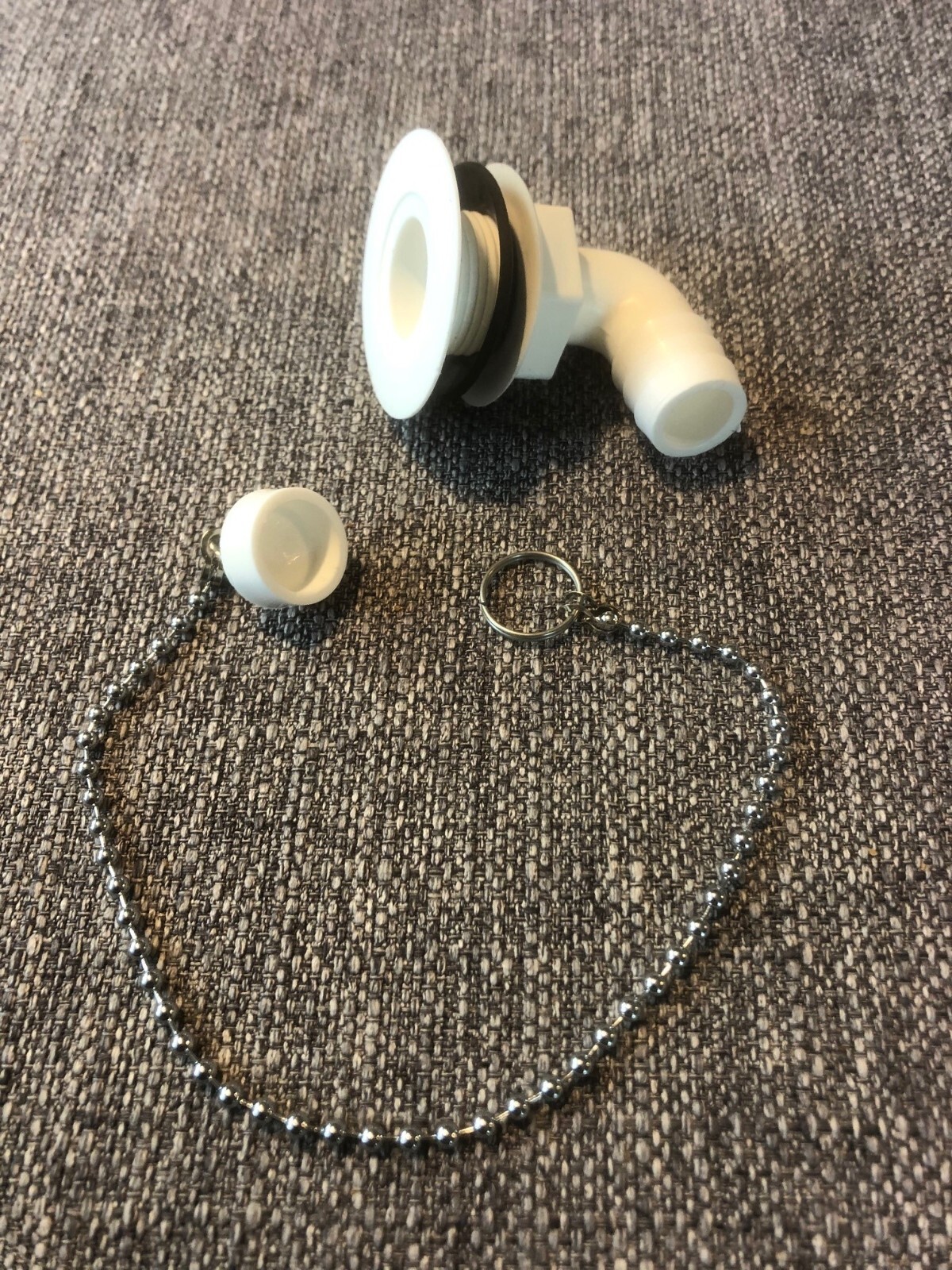 Abfluss Ablauf Siphon 3/4 Zoll für Camping Spüle Waschbecken Wohnwagen WOMO