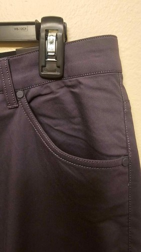 Nike Pants Men's 34x30 Purple Chino Slim Fit Golf Performance Drifit Stretch - Picture 4 of 18