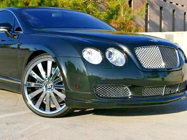 Bentley Continental GT & GTC 05-08 Luxe-GT Lower Frt Bumper Lip Spoiler Made USA