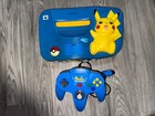 Limited Blue Pikachu Nintendo 64 N64 *REGION FREE* Pokémon Console