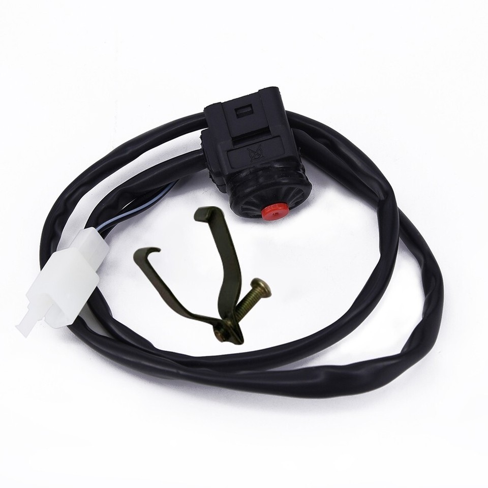 Motorcycle 22mm 7/8in Handlebar Kill Switch Horn Stop Button For Dirt
