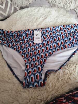 WOMENS NEXT ROLL TOP  LADIES BIKINI BOTTOMS   SIZE 20  NEW BNWT