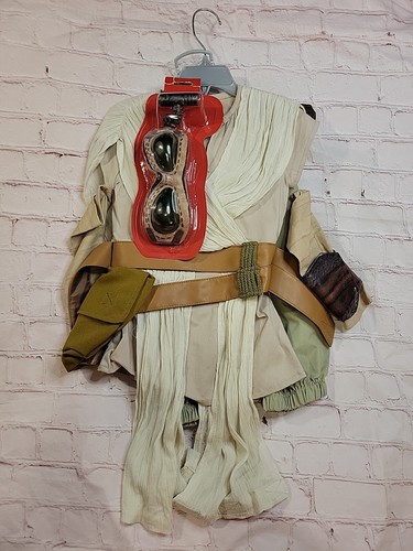 Star Wars Episode VII - The Force Awakens Rey Cosplay Costume Uniform Full Set e