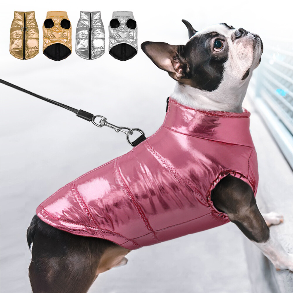 Puppy Waterproof Winter Coat for Small Dogs Pet Puffer Jacket French  Bulldog Pug