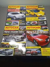 4 X Autocar Magazines - Saab's A3 McLaren's New 200 MPH Roadster A7 Concept