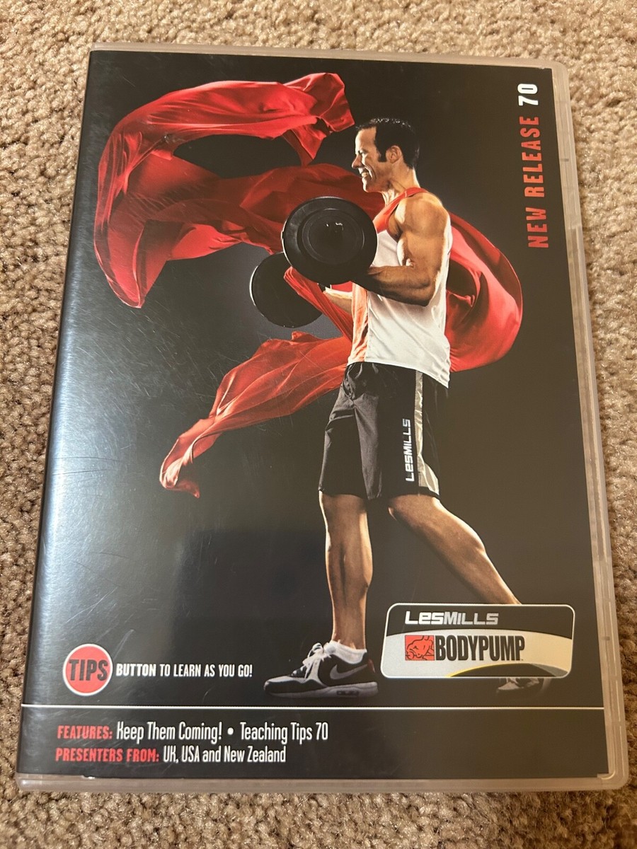 Les Mills BODYPUMP Body Pump 70 DVD + CD + Notes Strength