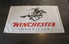 Winchester Ammunition  Banner Flag Rifles Guns Gun & Ammo Shop Show Man Cave NRA