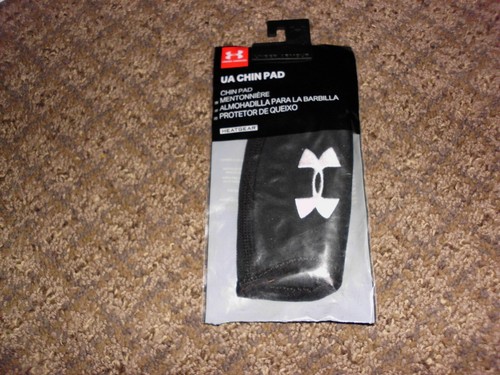 UNDER ARMOUR Football CHIN PAD, black 