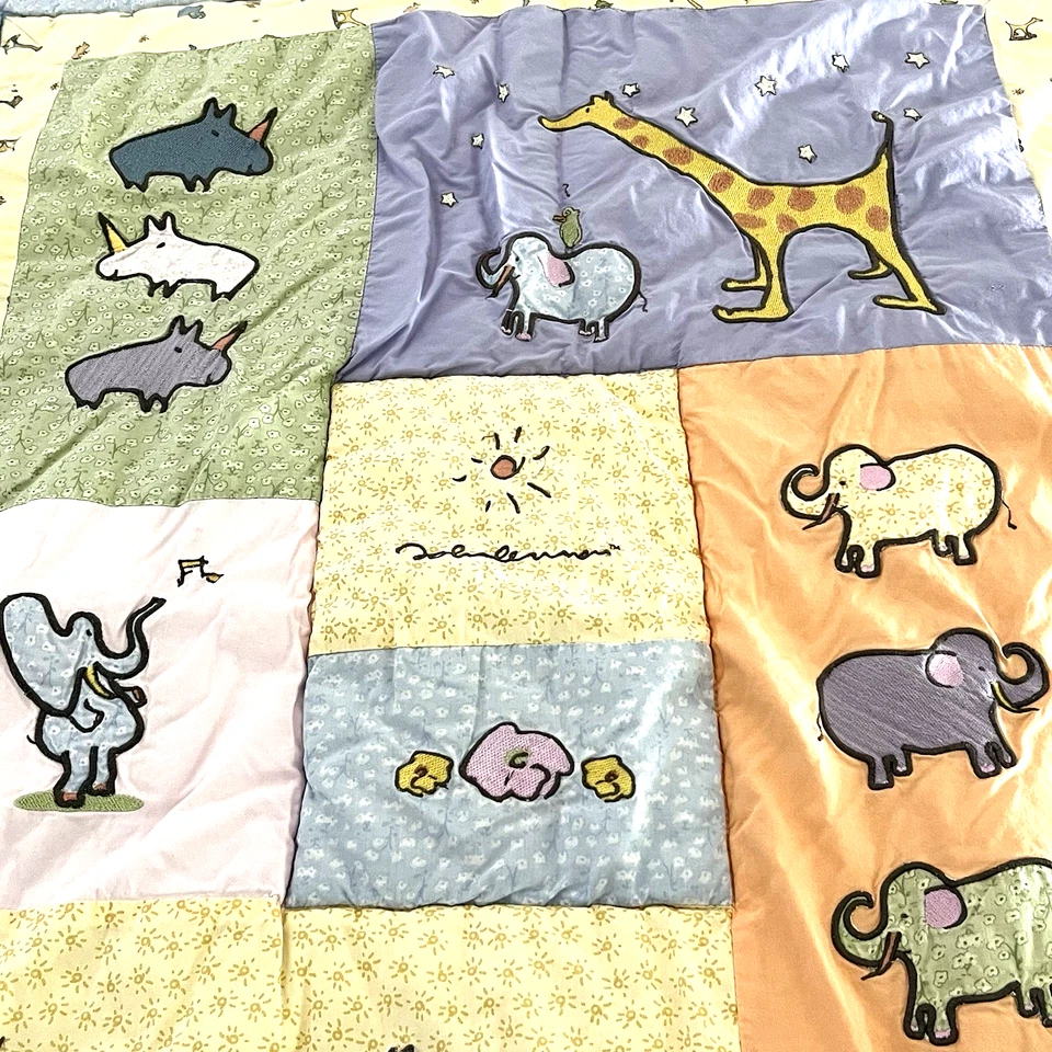 Carters John Lennon Real Love детское стеганое одеяло для кроватки детское одеяло животные - Изображение 2 из 4