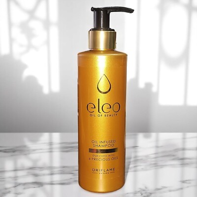 Eleo Oil Infused Haar Shampoo 6 Ölen Argan Jojoba  Duft Pflege Wellness Nährend