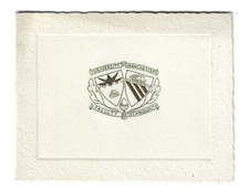 Greetings Card Vintage Christmas University of Manchester Faculty of Technology