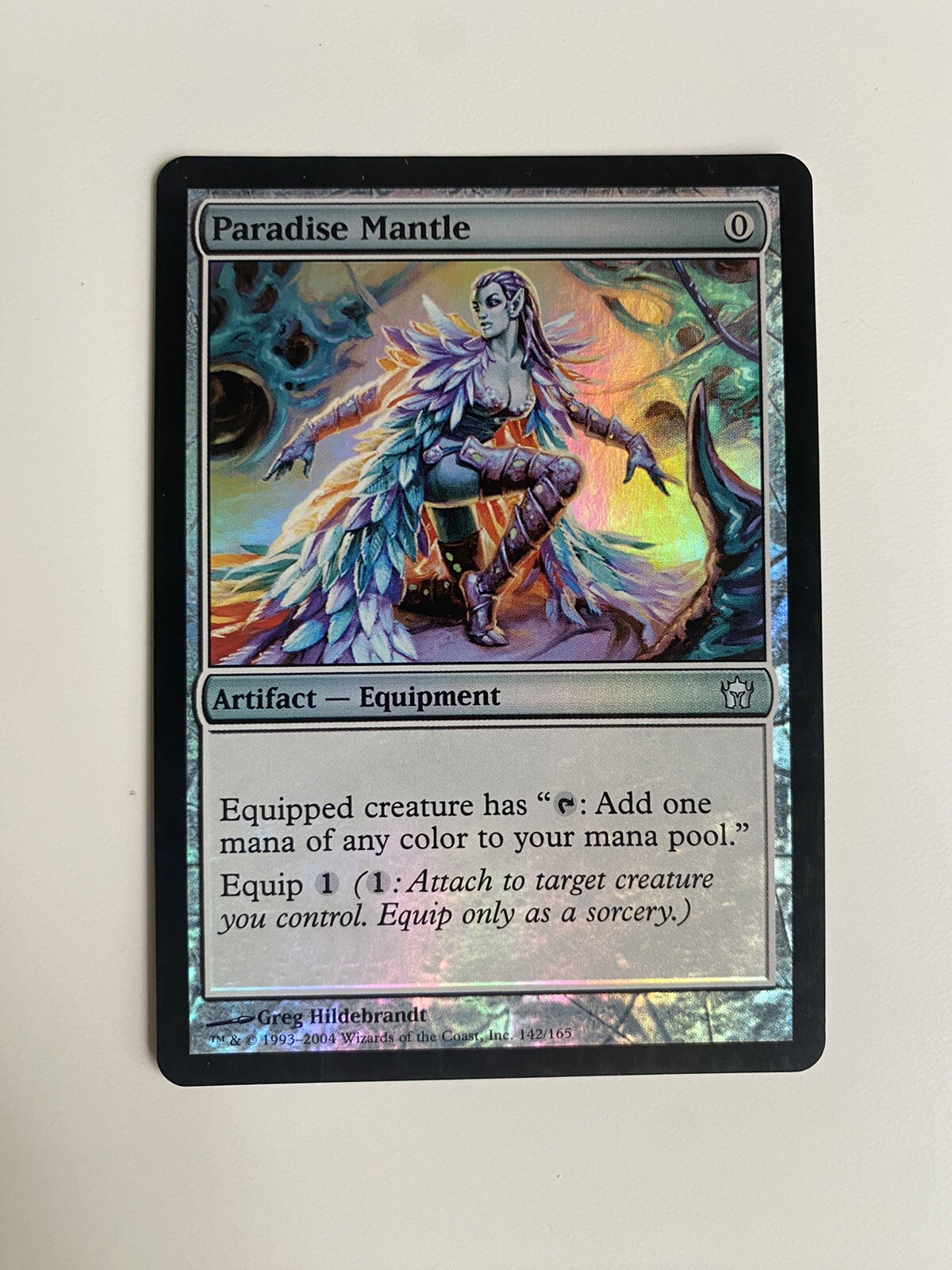 Magic the Gathering MTG 1x Foil Paradise Mantle Fifth Dawn - LP