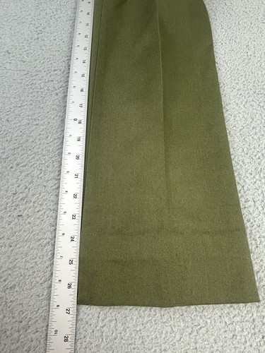 Boy Scouts Pants Youth 26X27 Green Official Uniform Twill Cargo READ VINTAGE - Picture 10 of 14