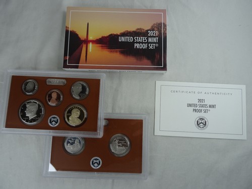 2021-S US Mint Proof Set w/ Box & COA OGP 7 Coins United States - 第 1/5 張圖片
