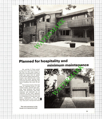 Mr & Mrs D Plant Digswell Hertfordshire - 1974 Artikel