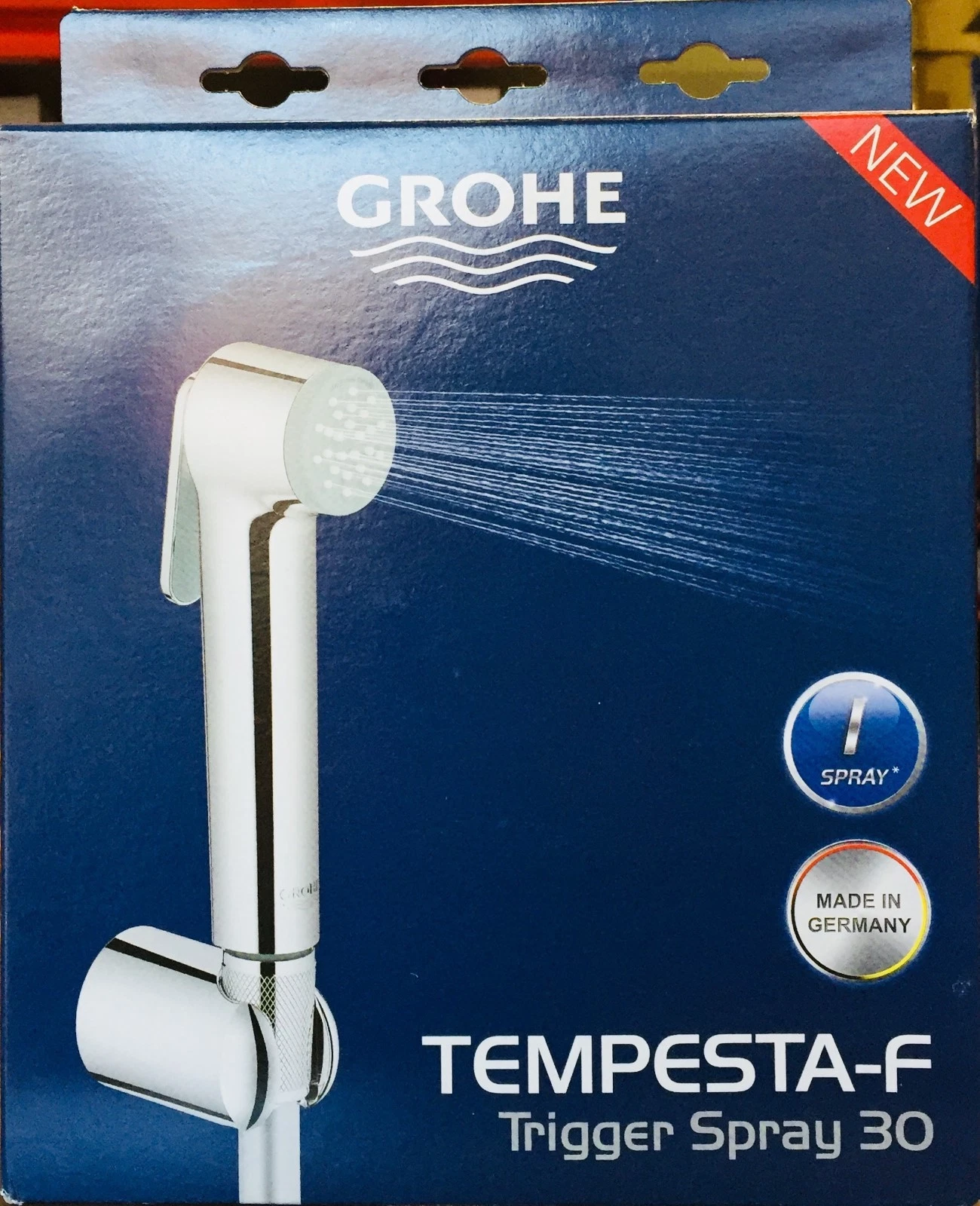 Grohe Douche Trigger Shower Hand Spray Hose Bracket Bidet Shattaf Kit Set 26353
Opens in a new windo
