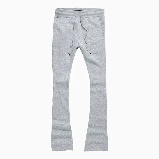 Nuevos Pantalones de Sudadera Jordan Craig Uptown Apilados Gris Jaspeado Talla Grande ¡Nuevos!