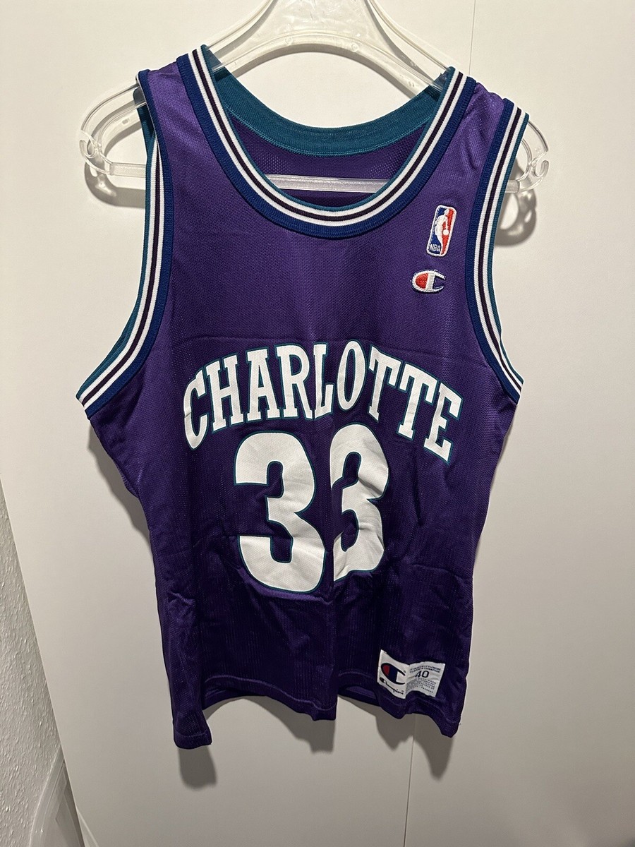 Champion Jersey Charlotte Hornets Size S-M 40 NBA 🏀🏀🏀 Vintage