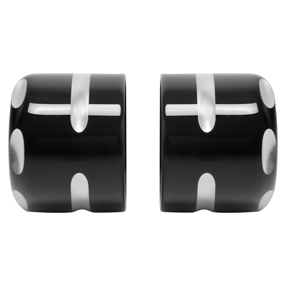 Cubierta de eje trasero de aluminio para Harley Sportster 883 1200 negro 09-2013 Foto 2 de 4