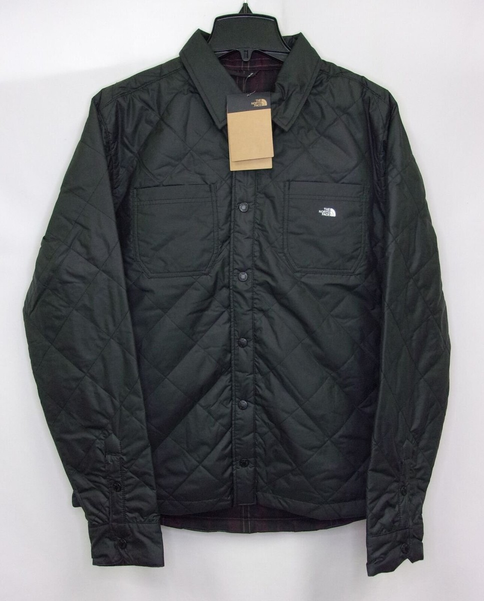 The North Face Men's Fort Point Flannel Jacket, TNF Black/Brown