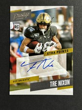 Tre Nixon Signed 2021 Panini Prestige Football Card #PS-TNX Auto Autograph