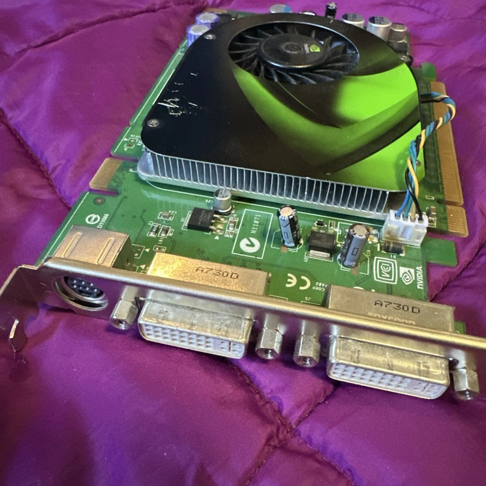 TARJETA GRÁFICA NVIDIA VIDEO PX8600GT 256MB W5-3(21) Foto 3 de 4