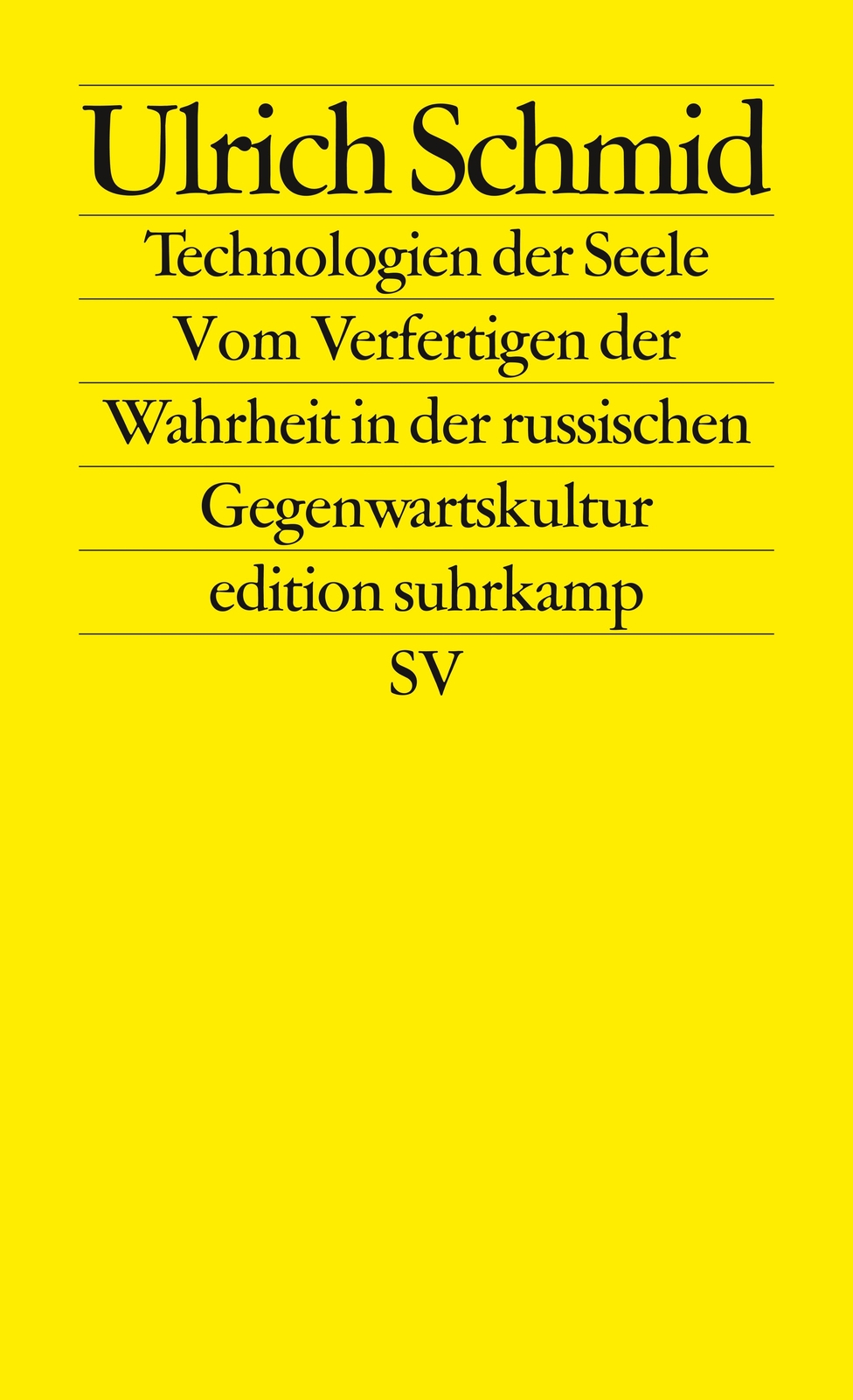 Thumbnail - Ulrich Schmid / Technologien Der Seele
