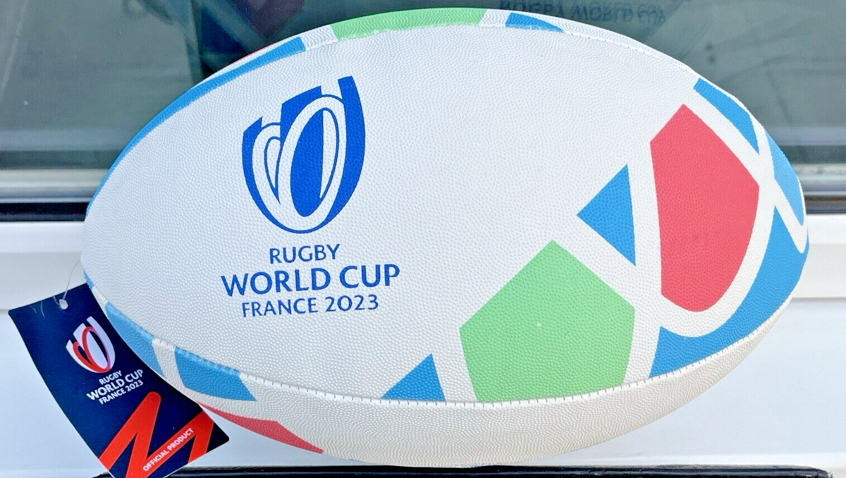 OFFICIAL RUGBY WORLD CUP FRANCE 2023 RUGBY BALL SIZE *BRAND NEW WITH TAGS*