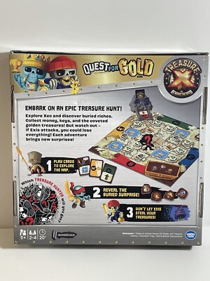 Quest for Gold Board Game Treasure X Marks the Spot Wonder Forge