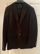 Van Heusen Boys Suit Jacket Size 14 Reg Black
