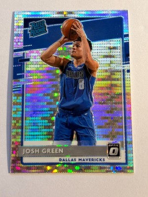 Josh Green RC 2020-21 Panini Optic Pulsar Holo Silver Prizm #168