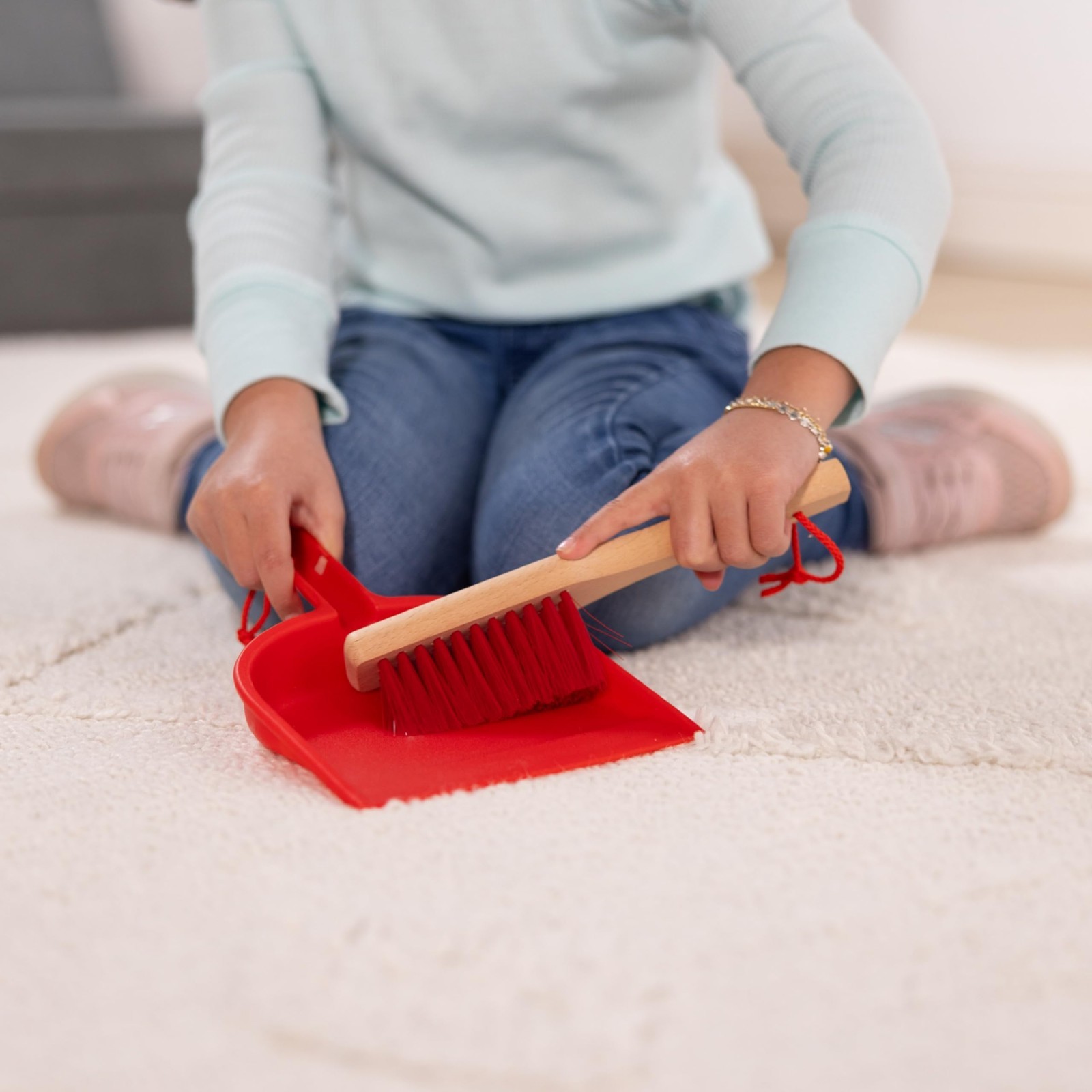 Melissa and Doug Dust! Sweep! Mop! Play Cleaning Set