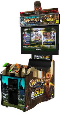 Big Buck Hunter Reloaded Mini Arcade Machine   2-4 Players| 43'' HD | Raw Thrills