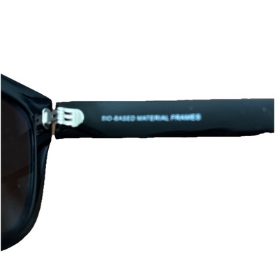 Ray-Ban 4177 Men's Polarized Rectangular Sunglasses - Black | eBay