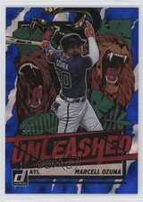 2021 Panini Donruss Unleashed Blue /249 Marcell Ozuna #UNL11 o8g