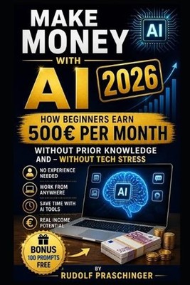 Make money with AI 2026: This way, beginners earn 500 per month without any prev