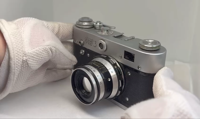 FED 3 soviet rangefinder camera 35mm professional serviced and