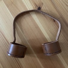 Echte Leder-Linsenkappen für Mosin-Nagant 91/30 PE Scharfschützenzielfernrohr