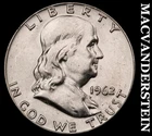 1962-D Franklin Half Dollar- Silver Scarce High Grade No Reserve #i9625
