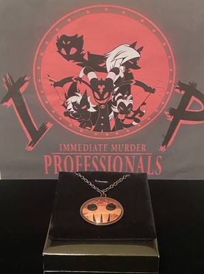 Helluva Boss Blitzo Necklace Pendant Skull Vivziepop Cosplay Hazbin Hotel Blitz