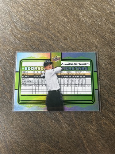 Annika Sorenstam #SS-23 2026 Upper Deck Scorecard Superstars card