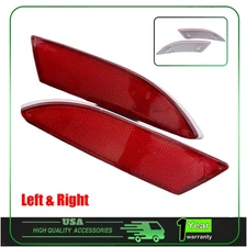 Fits For 2012-2018 Ford Focus Rear Reflector Set Driver and Passenger Side