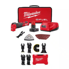 M12 FUEL 12V Lithium-Ion Cordless Oscillating Multi-Tool Kit with Multi-Tool Bla