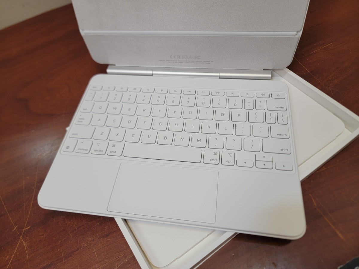 iPad Magic Keyboard Model A3339 MDFV4LL/A White | eBay