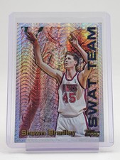 SHAWN BRADLEY 1996-97 TOPPS SWAT TEAM #22 NEW JERSEY NETS Q5677