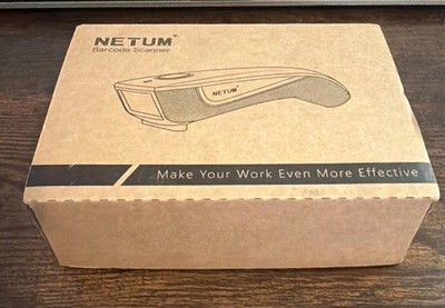 OPEN BOX Genuine NETUM C750 Bluetooth Portable 2.4G Wireless QR Barcode Reader