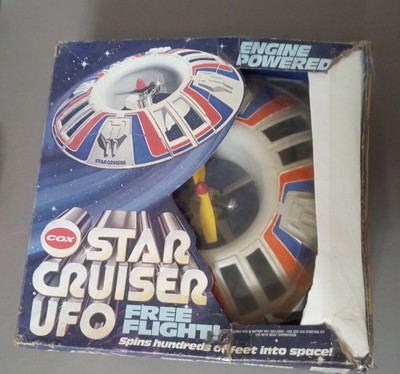 COX Star Cruiser UFO Flying toy  in original box