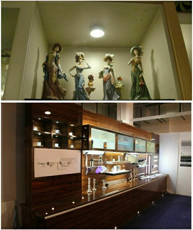 GX53 SMD 7W Round LED Light Bulb Kitchen Under Unit Cabinet Lamp Warm/Cool White - Image 2 of 4