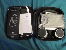 Cisco Headset 730, Wireless Dual On-Ear Bluetooth Headset - Black